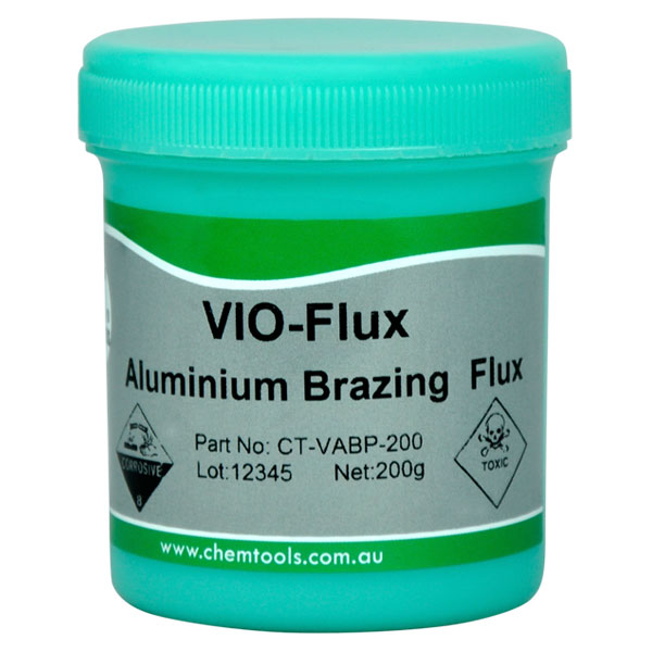 CHEMTOOLS VIO-FLUX ALUMINIUM BRAZING PASTE FLUX 200G